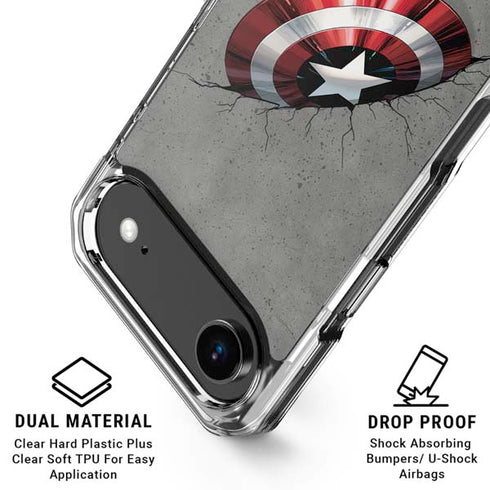 Marvel Captain America Shield Break iPhone 17 Air MagSafe Case