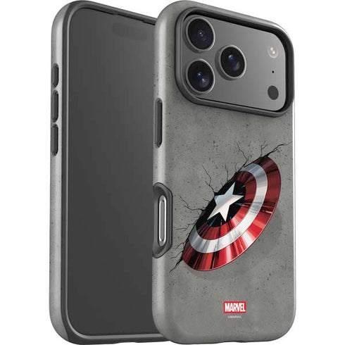Marvel Captain America Shield Break iPhone 17 Pro Max Impact Case