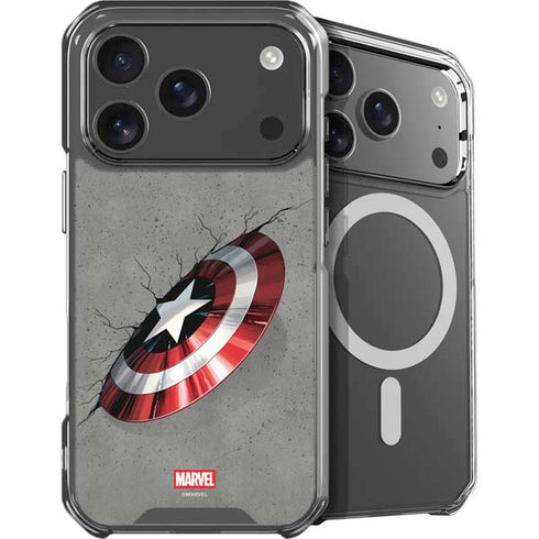 Marvel Captain America Shield Break iPhone 17 Pro Max MagSafe Case