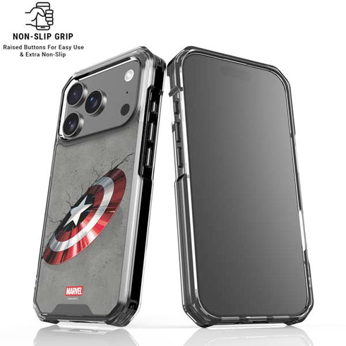 Marvel Captain America Shield Break iPhone 17 Pro Max MagSafe Case