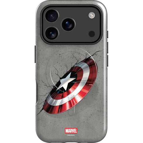 Marvel Captain America Shield Break iPhone 17 Pro Max Magsafe Impact Case