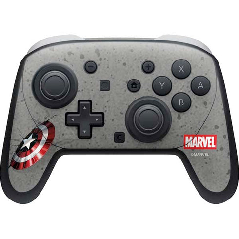 Marvel Captain America Shield Break Nintendo Skins