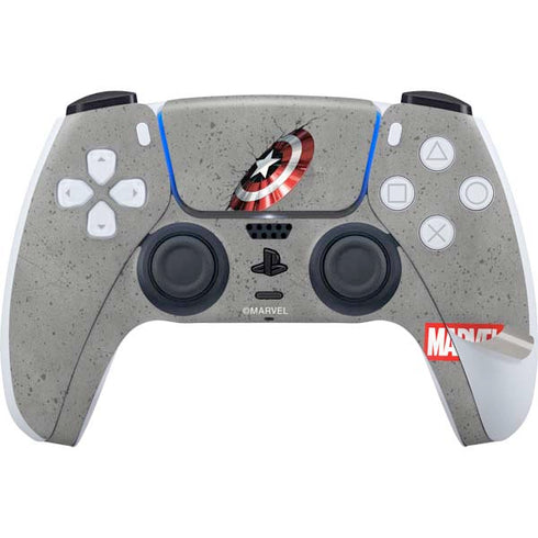 Marvel Captain America Shield Break PS5 Pro Disk Bundle Skin