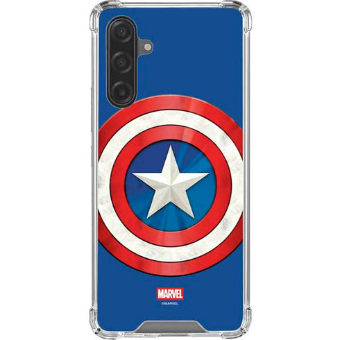 Marvel Captain America Shield Galaxy A17 Clear Case