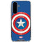 Marvel Captain America Shield Galaxy A36 5G Clear Case