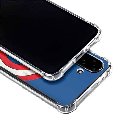 Marvel Captain America Shield Galaxy A36 5G Clear Case