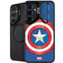 Marvel Captain America Shield Galaxy S26 Kickstand Case