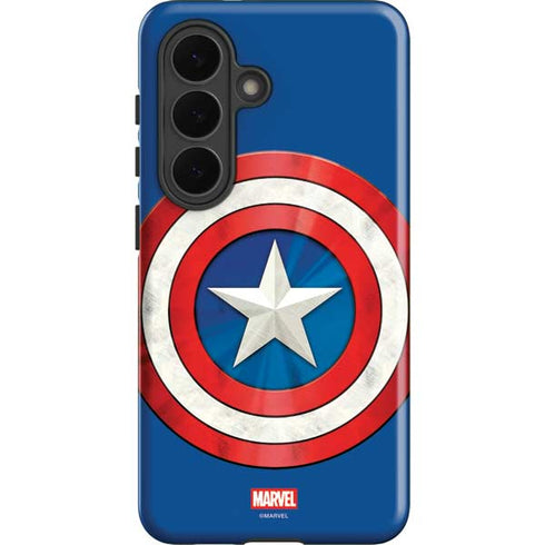 Marvel Captain America Shield Galaxy S26 Plus Impact Case
