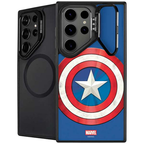 Marvel Captain America Shield Galaxy S26 Ultra Kickstand Case