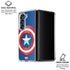 Marvel Captain America Shield Galaxy Z Fold7 Clear Case