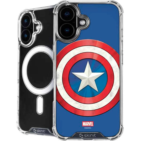 Marvel Captain America Shield iPhone 16 Plus MagSafe Case