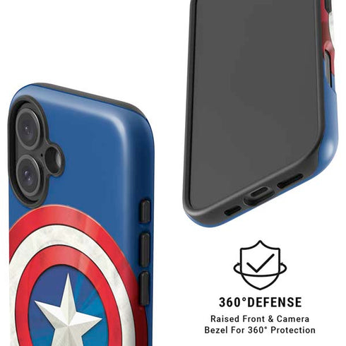Marvel Captain America Shield iPhone 16 Plus Magsafe Impact Case