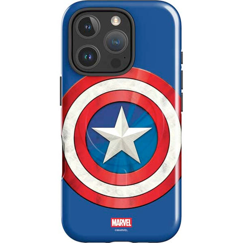 Marvel Captain America Shield iPhone 16 Pro Max Magsafe Impact Case
