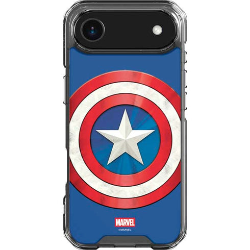 Marvel Captain America Shield iPhone 17 Air Clear Case