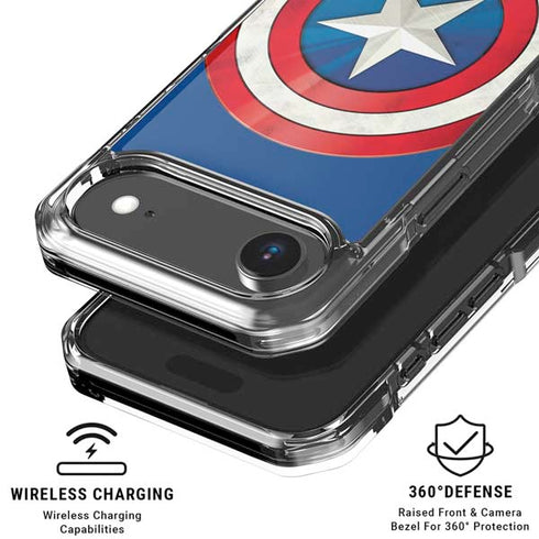 Marvel Captain America Shield iPhone 17 Air Clear Case