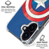 Marvel Captain America Shield iPhone 17 Clear Case