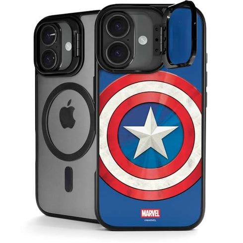 Marvel Captain America Shield iPhone 17 Kickstand Case