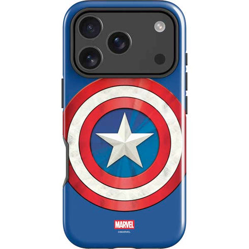 Marvel Captain America Shield iPhone 17 Pro Impact Case