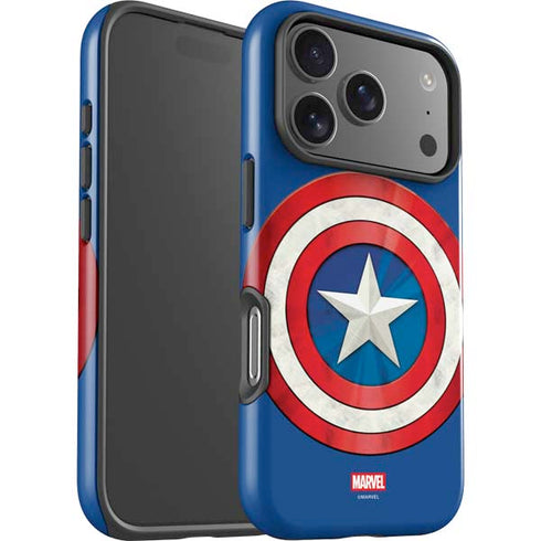 Marvel Captain America Shield iPhone 17 Pro Impact Case