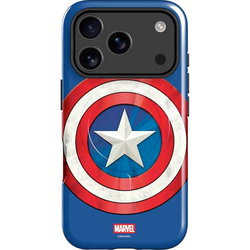 Marvel Captain America Shield iPhone 17 Pro Magsafe Impact Case