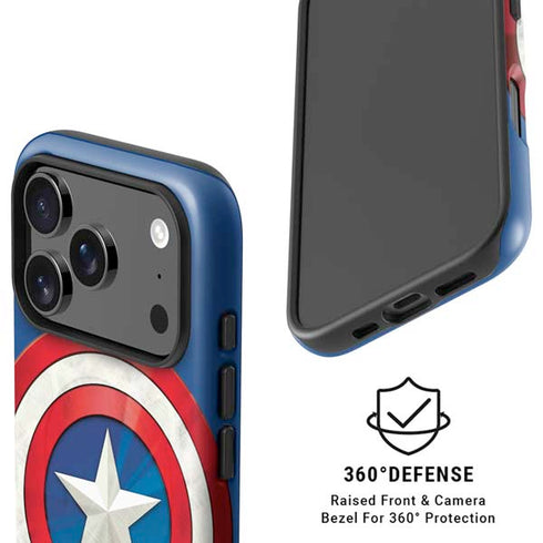 Marvel Captain America Shield iPhone 17 Pro Magsafe Impact Case