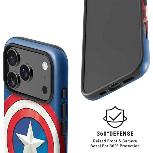 Marvel Captain America Shield iPhone 17 Pro Max Magsafe Impact Case