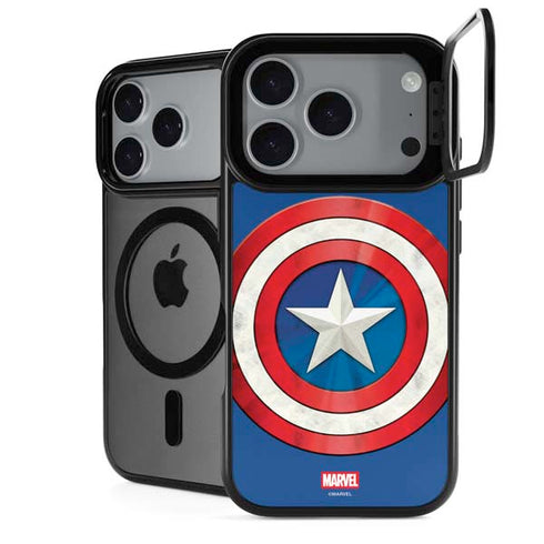 Marvel Captain America Shield iPhone 18 Pro Max Kickstand Case