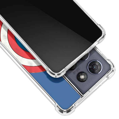 Marvel Captain America Shield Moto G Play 5G (2025) Clear Case