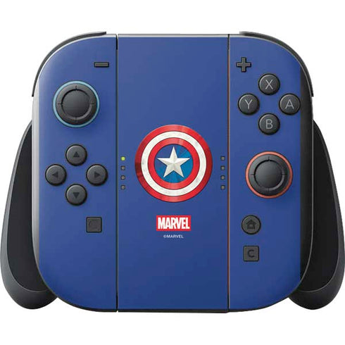 Marvel Captain America Shield Nintendo Switch 2 (2025) with Joy-Con Skin
