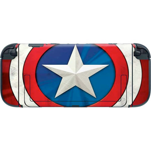 Marvel Captain America Shield Nintendo Switch 2 (2025) with Joy-Con Skin