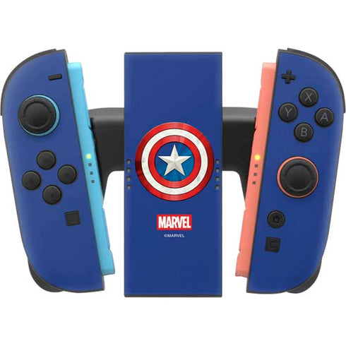 Marvel Captain America Shield Nintendo Switch 2 (2025) Joy-Con Controller Skin