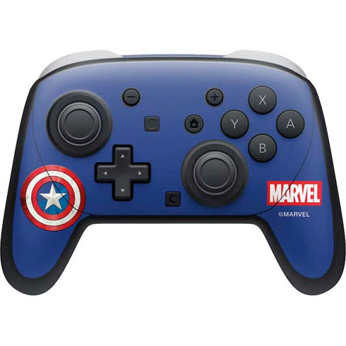 Marvel Captain America Shield Nintendo Skins