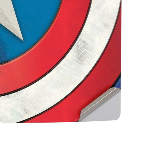 Marvel Captain America Shield PS5 Pro Disk Console Skin