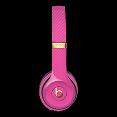 Shop Carbon Fiber Power Beats Studio Headphone Pink Skins