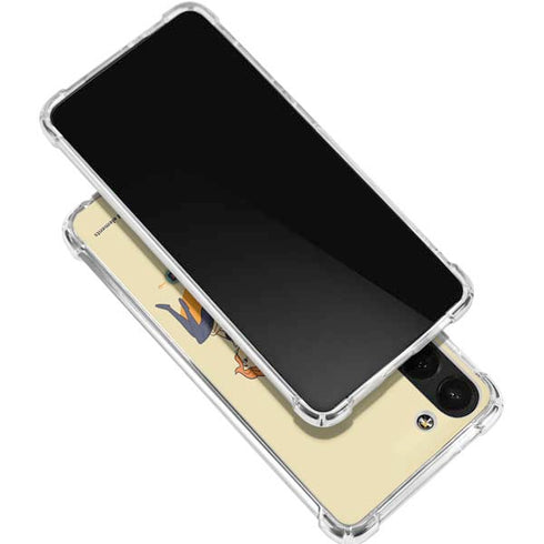 The Jetsons Shopping Is My Cardio Galaxy S24 FE Clear Case