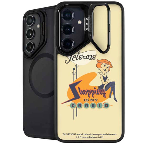 The Jetsons Shopping Is My Cardio Galaxy S25 Kickstand Case