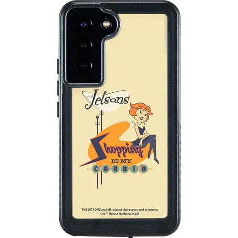 The Jetsons Shopping Is My Cardio Galaxy S24 Plus Waterproof Case