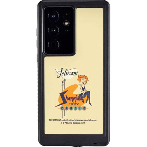The Jetsons Shopping Is My Cardio Galaxy S24 Ultra Waterproof Case