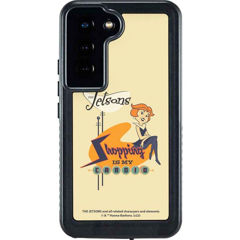 The Jetsons Shopping Is My Cardio Galaxy S24 Waterproof Case