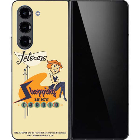 The Jetsons Shopping Is My Cardio Galaxy Z Fold5 5G Skin