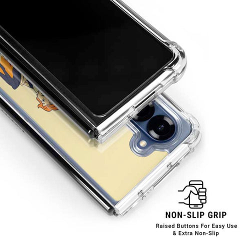 The Jetsons Shopping Is My Cardio Galaxy Z Fold6 Clear Case