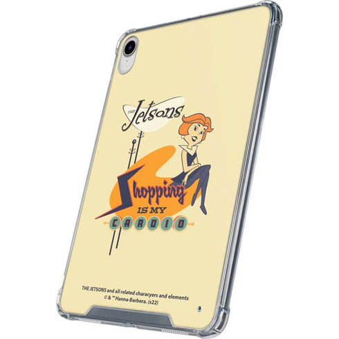 The Jetsons Shopping Is My Cardio iPad 11th Gen (2025) Clear Case