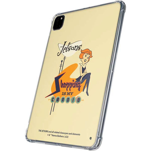 The Jetsons Shopping Is My Cardio iPad Pro 11in (2024) Clear Case