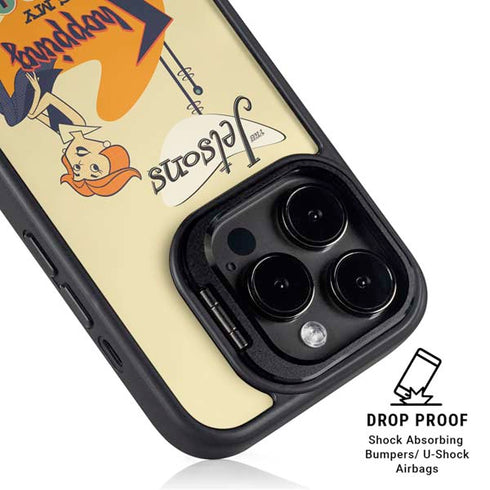 The Jetsons Shopping Is My Cardio iPhone 14 Pro Max Kickstand Case