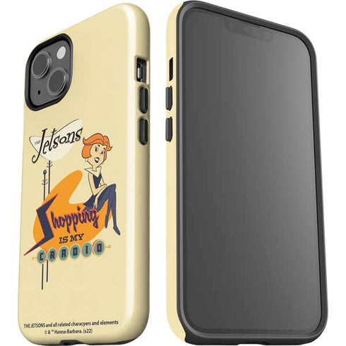 The Jetsons Shopping Is My Cardio iPhone 15 Impact Case