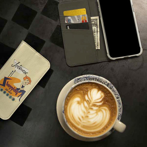 The Jetsons Shopping Is My Cardio iPhone 15 Plus Folio Case