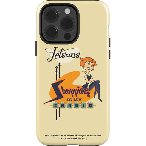 The Jetsons Shopping Is My Cardio iPhone 15 Pro Impact Case