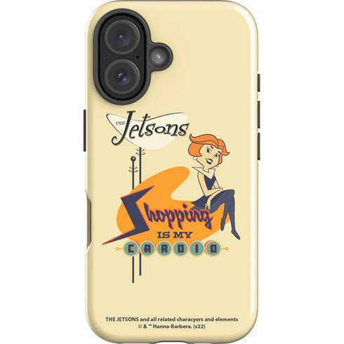 The Jetsons Shopping Is My Cardio iPhone 16 Impact Case