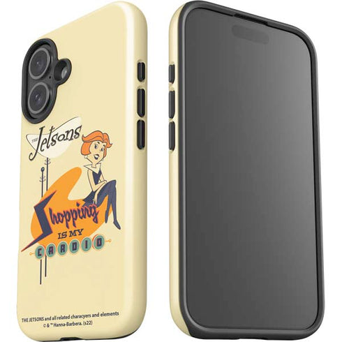 The Jetsons Shopping Is My Cardio iPhone 16 Impact Case