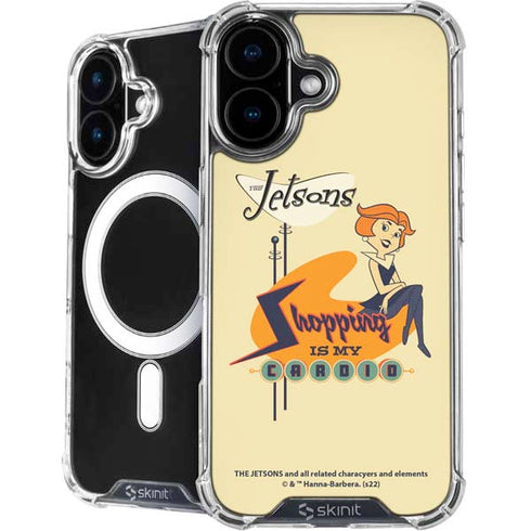 The Jetsons Shopping Is My Cardio iPhone 16 Plus MagSafe Case